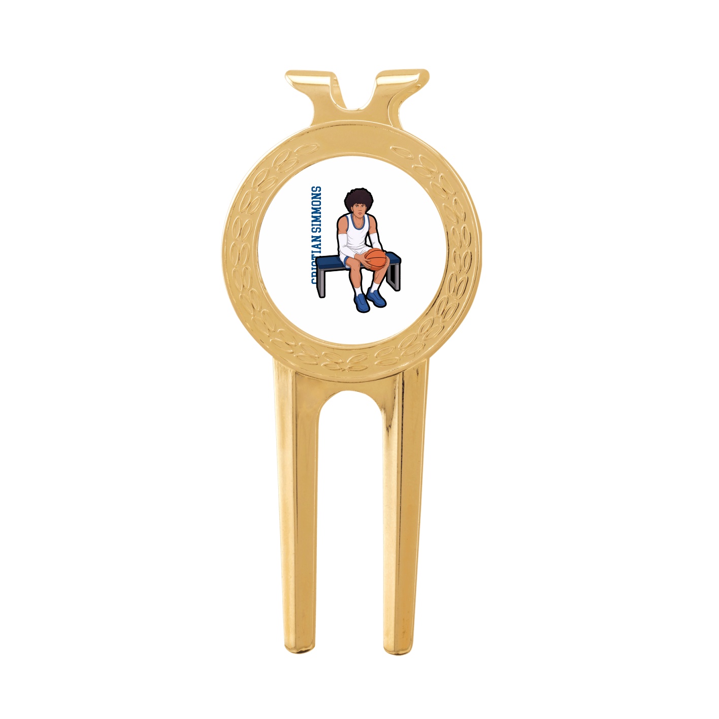 Divot Tool with Ball Marker — Name Vertical in Classic