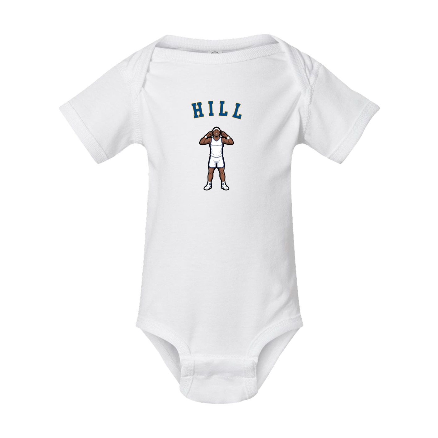 Baby Onesie — Shirsey Arch in White