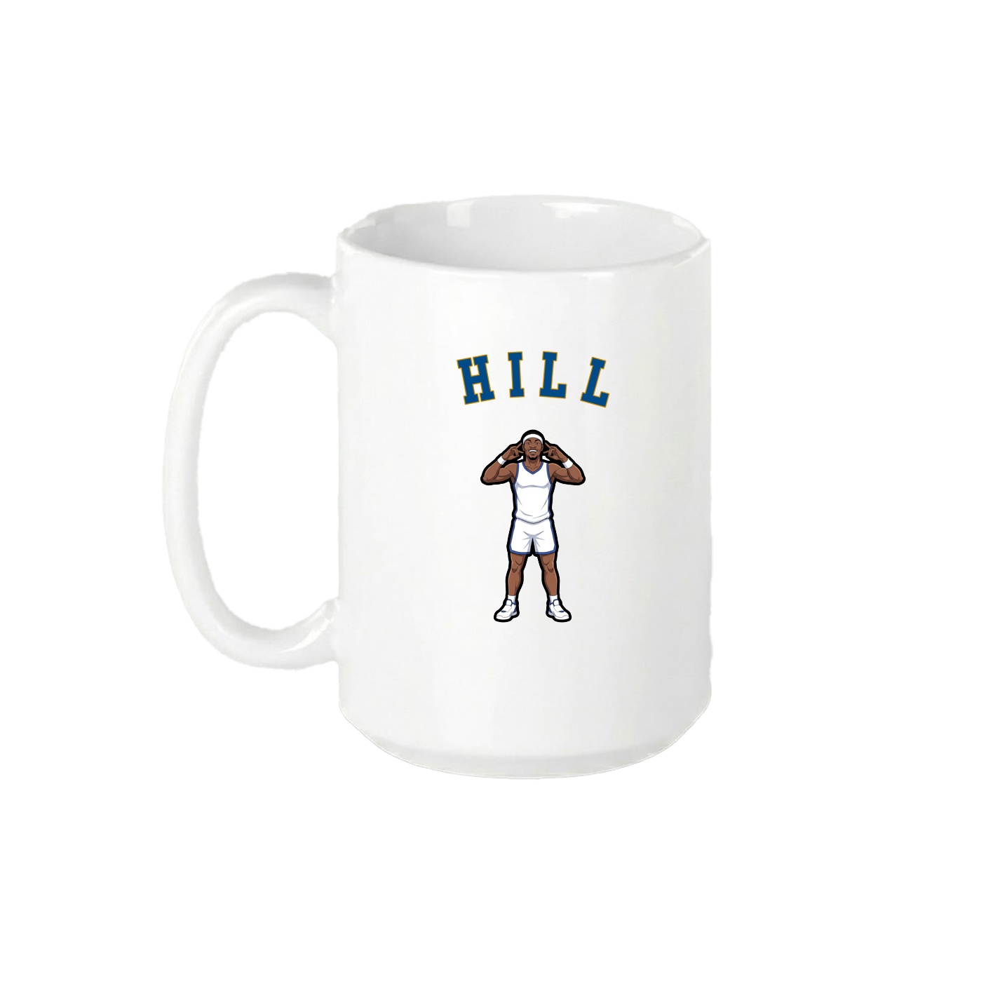 15oz Coffee Mug — Shirsey Arch in White