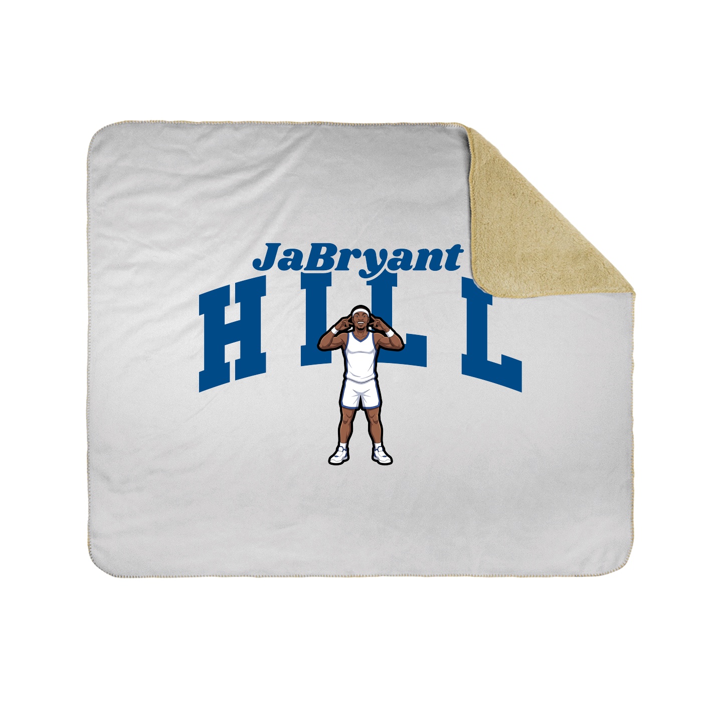 Throw Blanket — Signature Arch in White