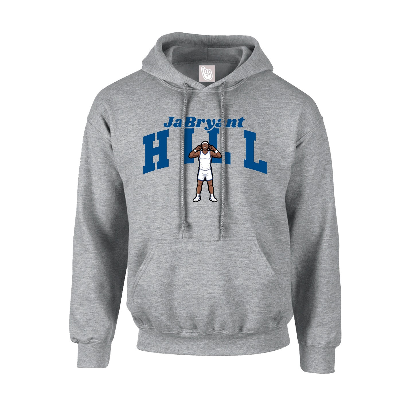 Hoodie — Signature Arch in Grey