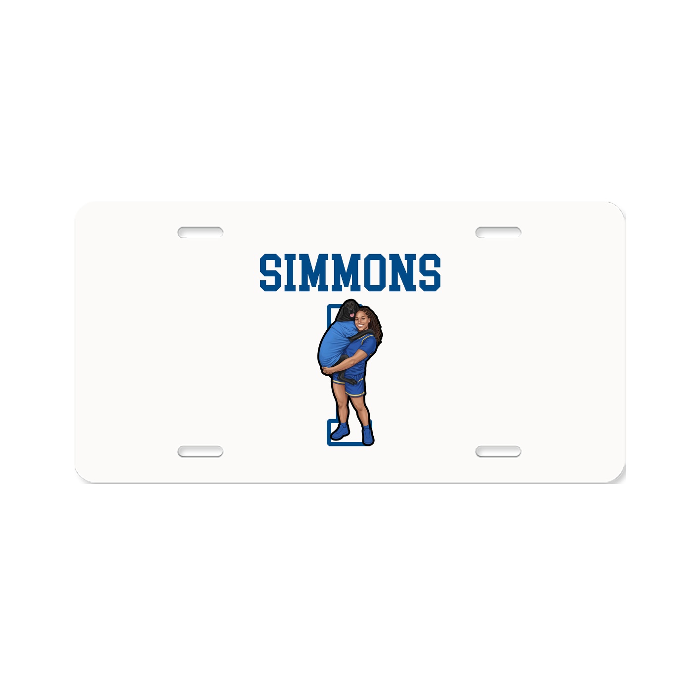 License Plate — Shirsey in Classic