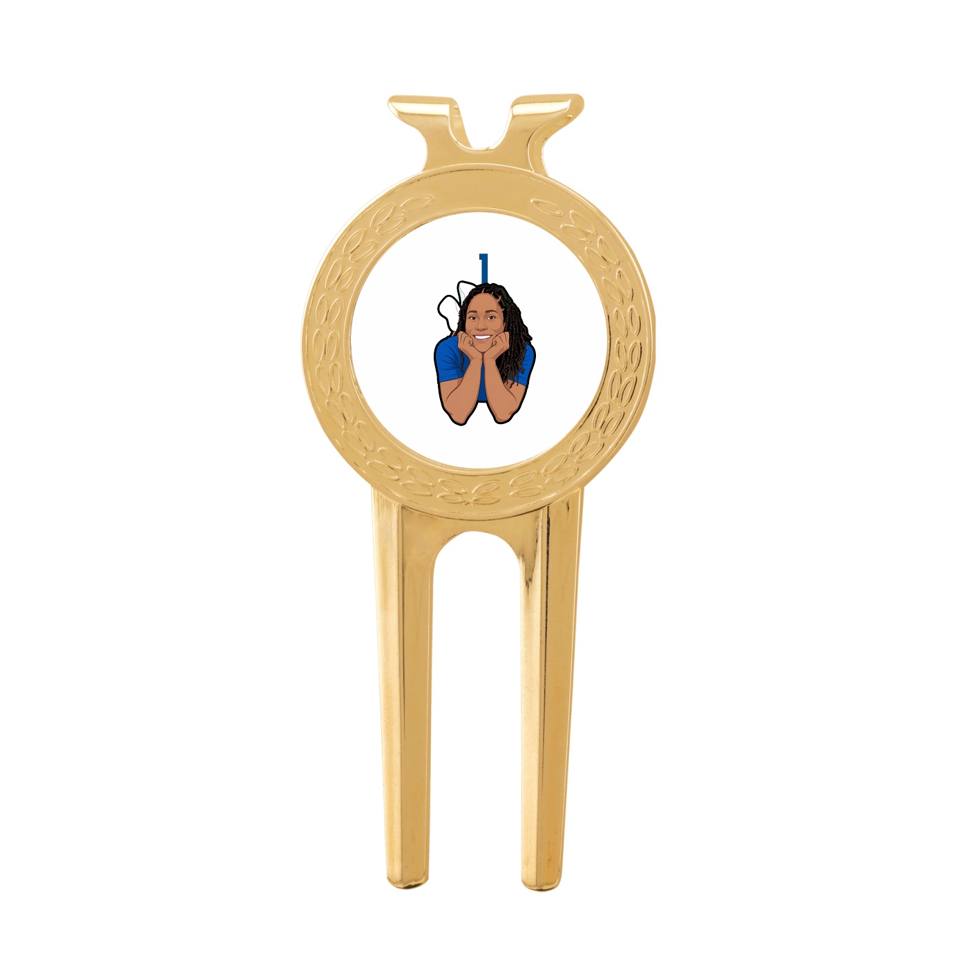 Divot Tool with Ball Marker — Number Top in Classic