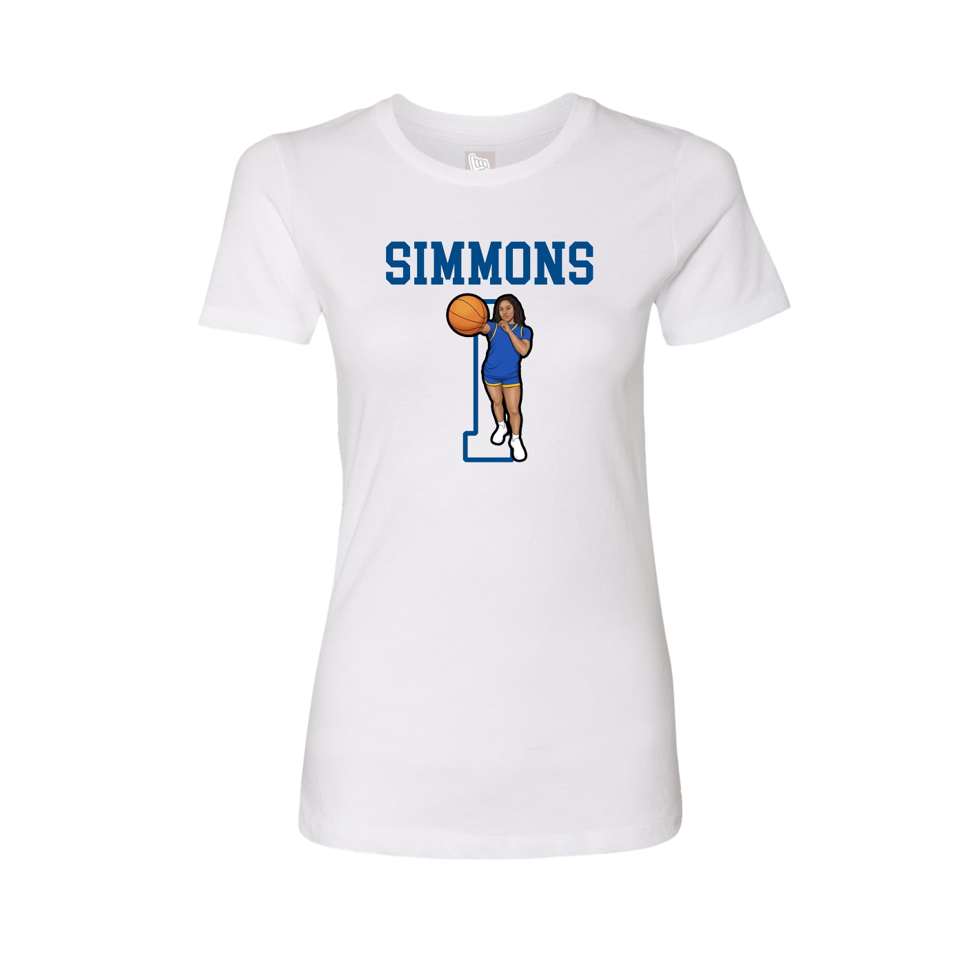 Fitted Women's Tee — Shirsey in White