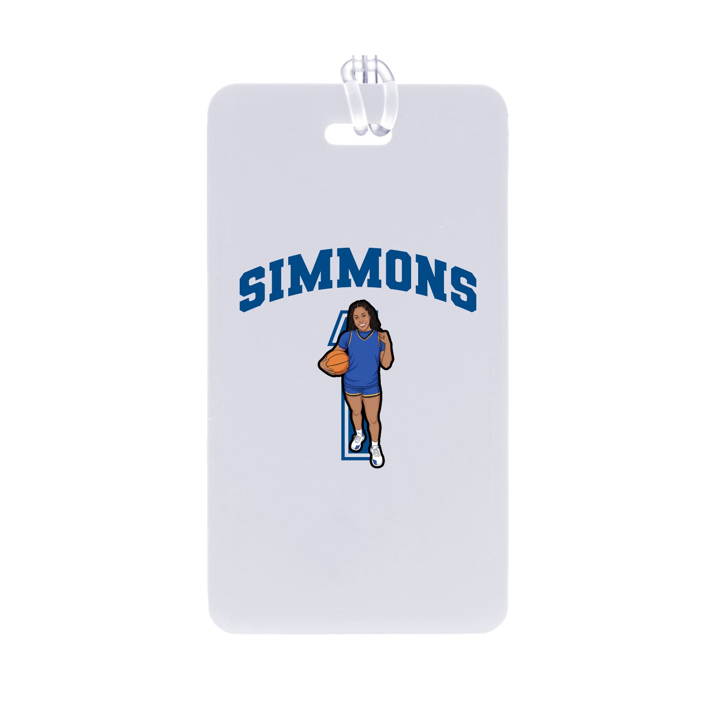 Bag Tag — Number in Classic