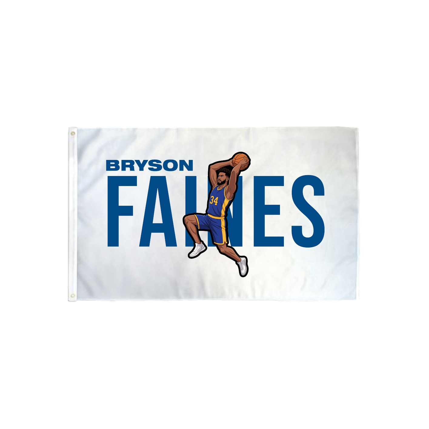 3x5 Flag — Player Name in Classic