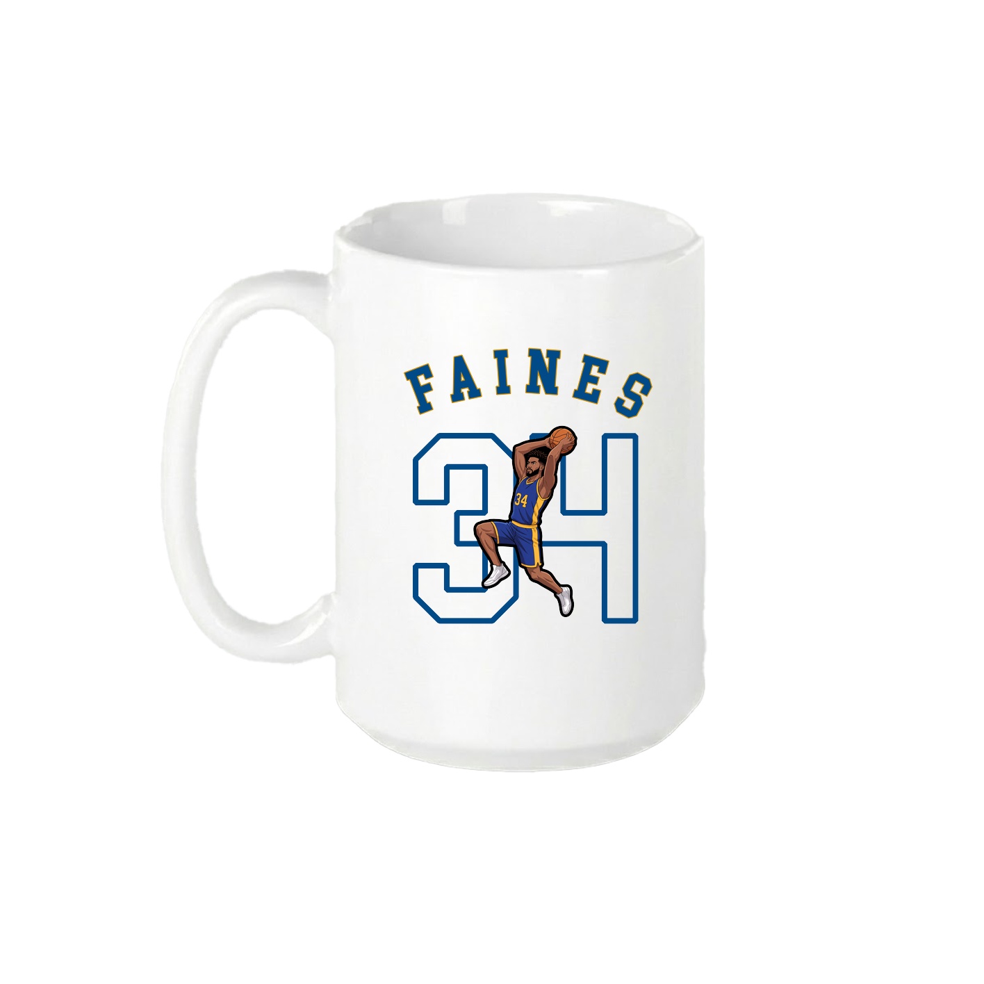 15oz Coffee Mug — Shirsey Arch in White