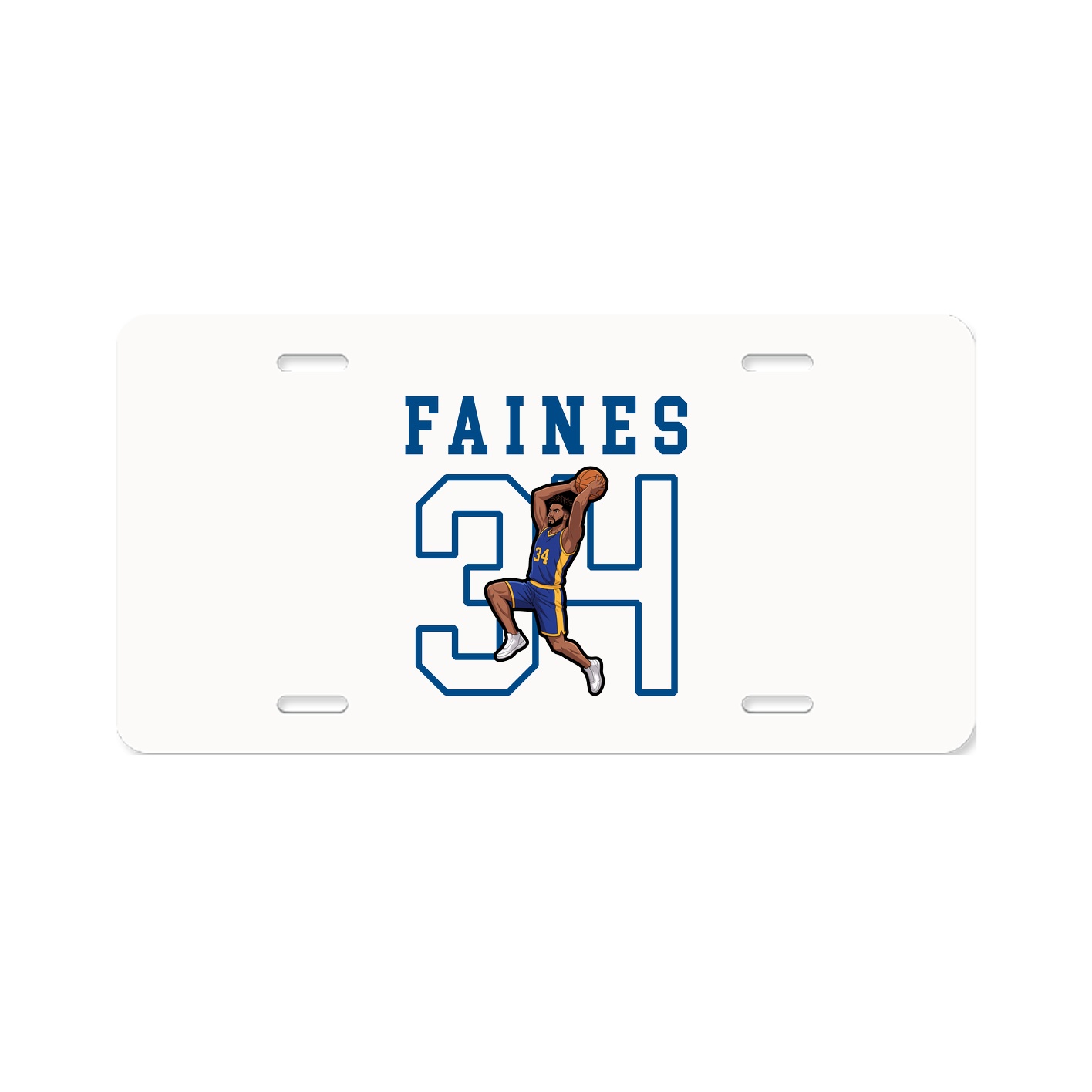 License Plate — Shirsey in Classic