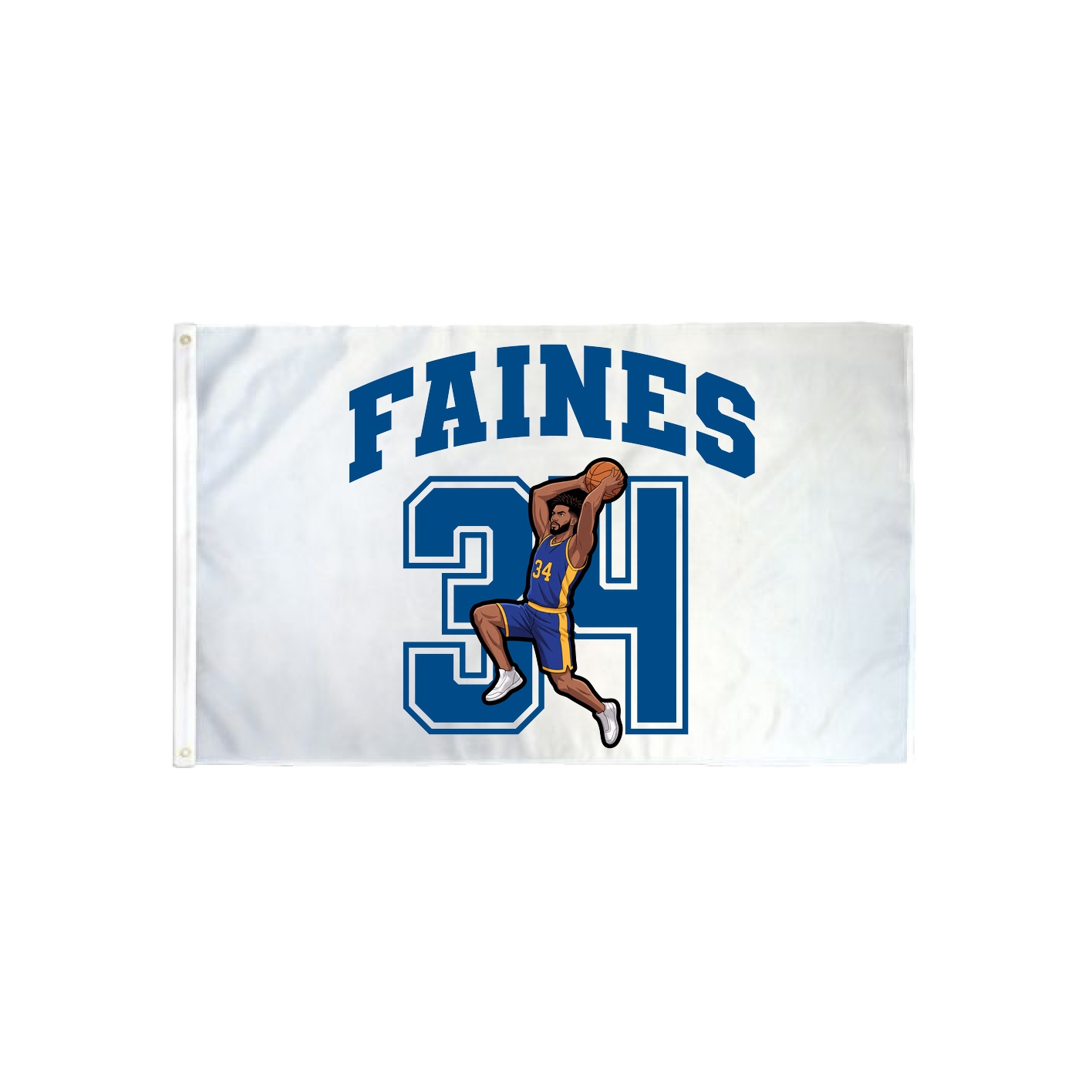 3x5 Flag — Number in Classic
