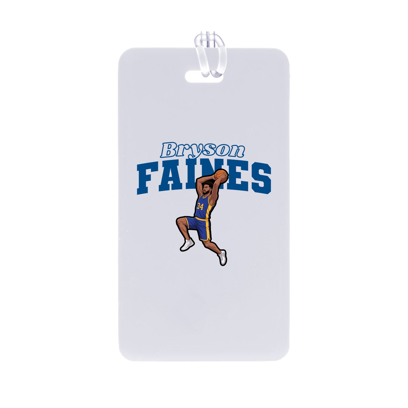Bag Tag — Name Arch in Classic
