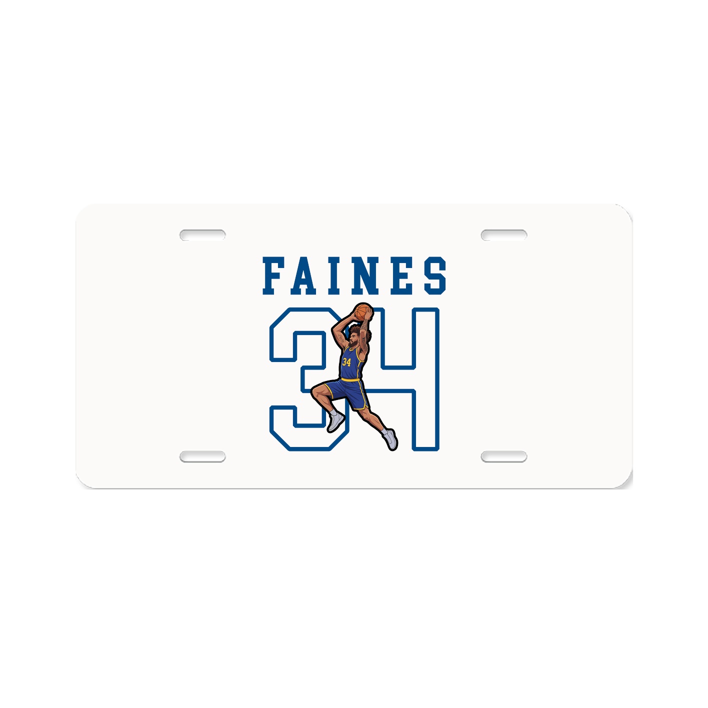 License Plate — Shirsey in Classic