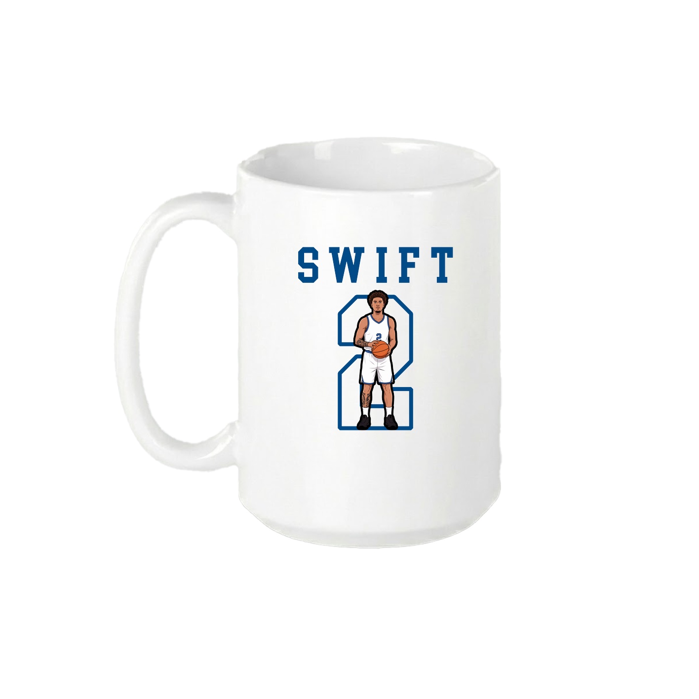 15oz Coffee Mug — Shirsey in White
