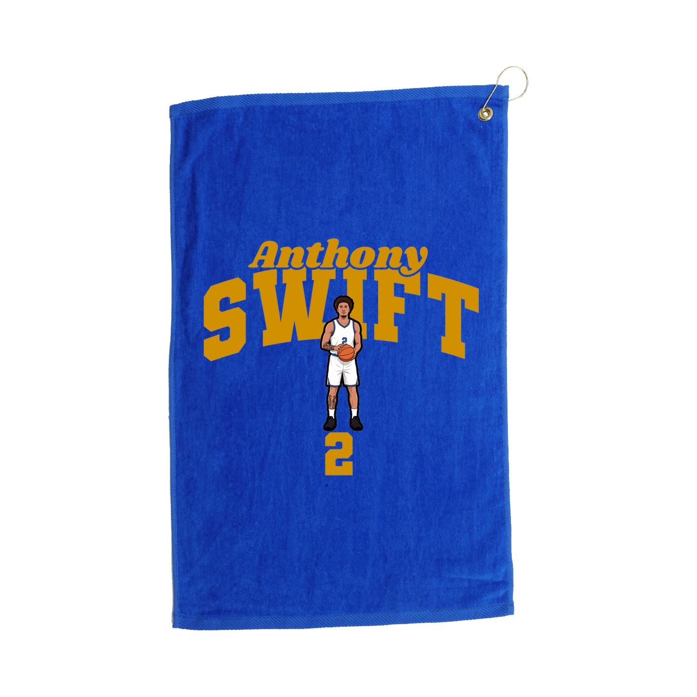 Golf Towel — Signature Arch in Royal