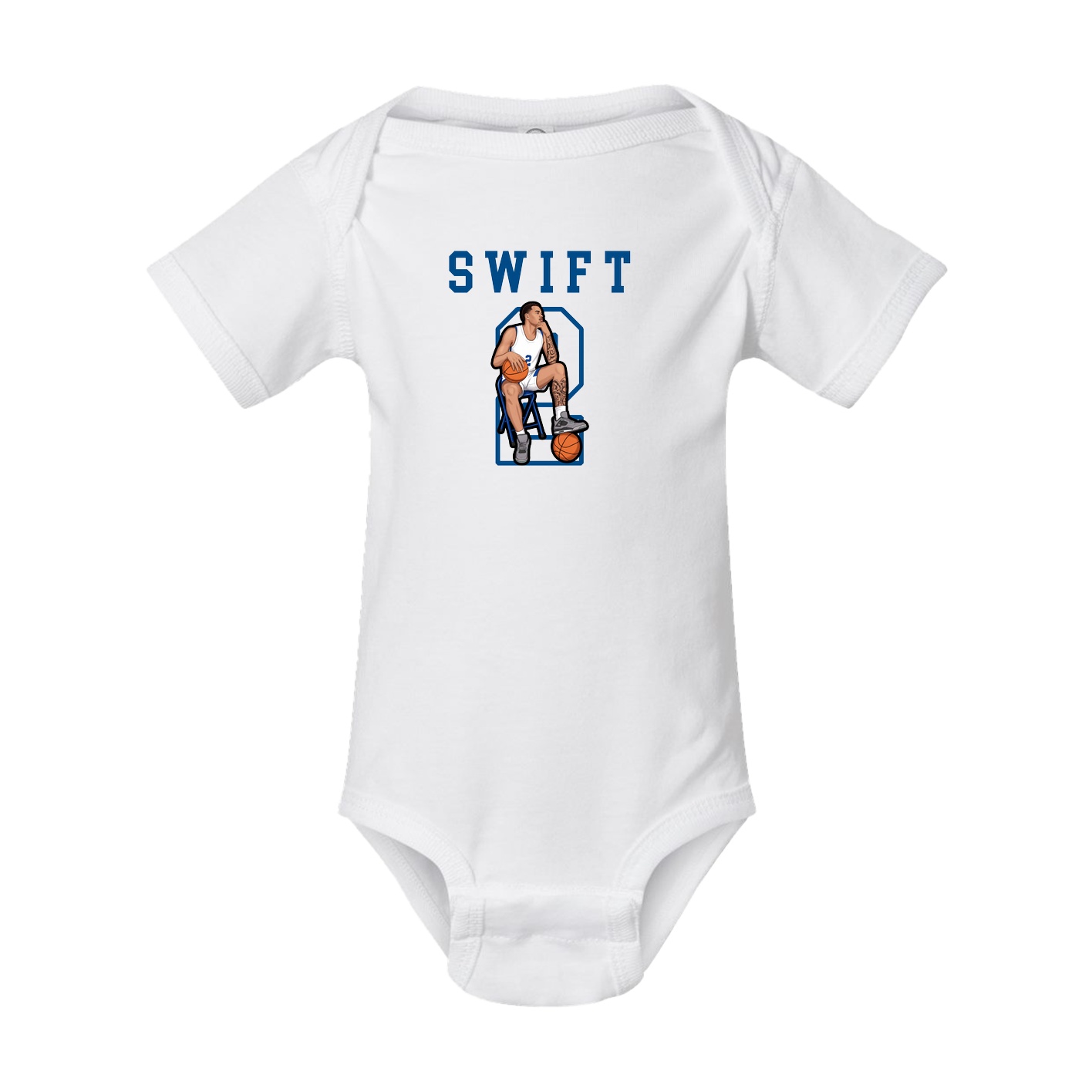 Baby Onesie — Shirsey in White