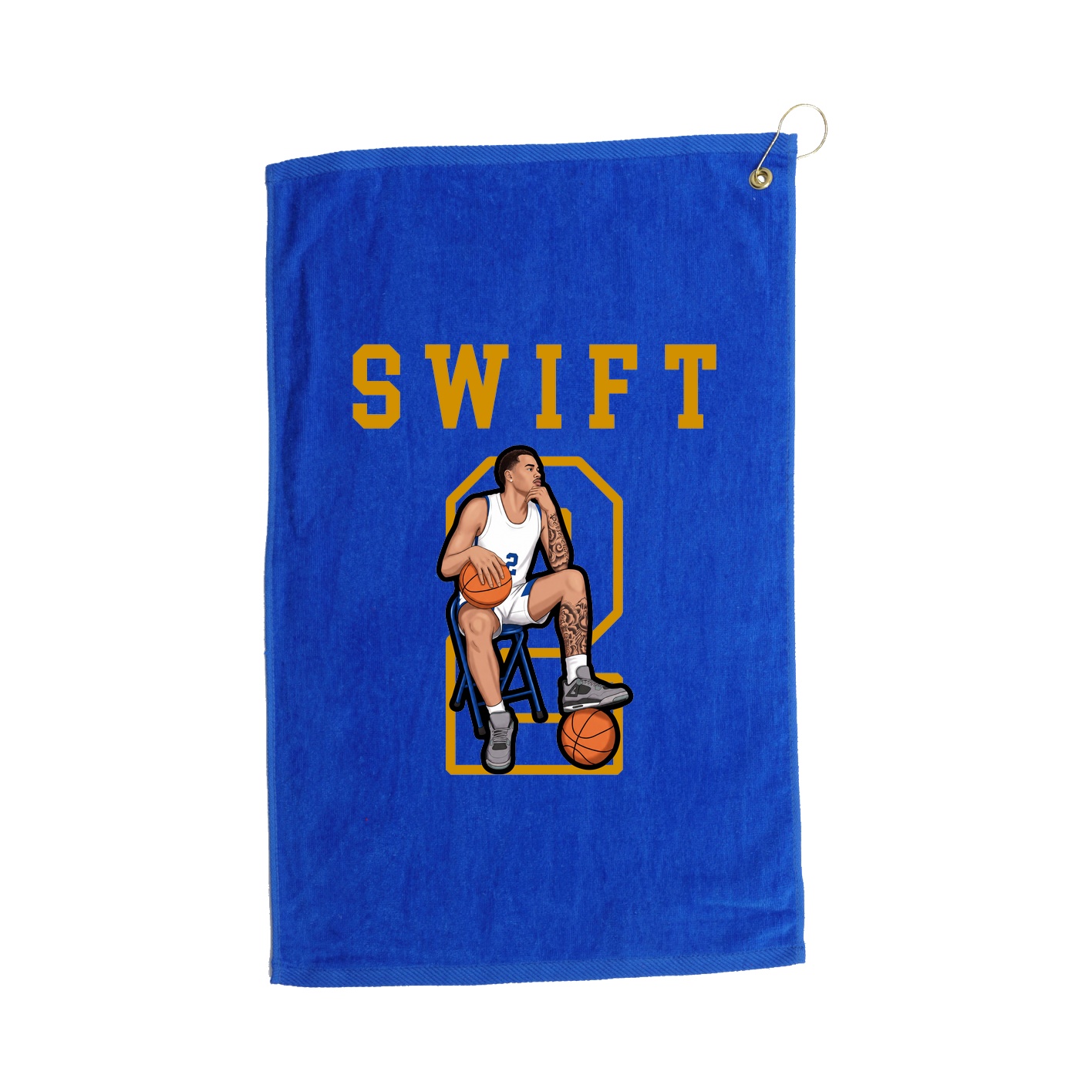 Golf Towel — Shirsey in Royal