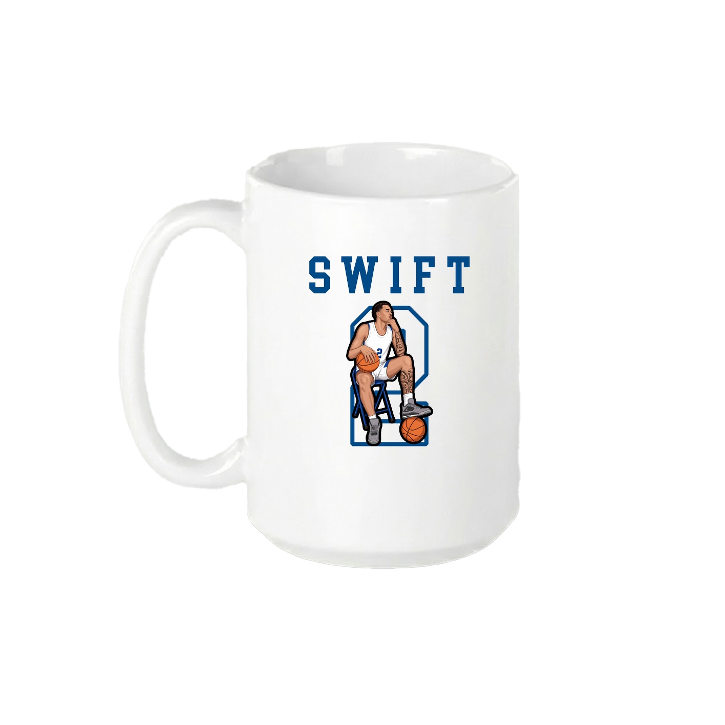 15oz Coffee Mug — Shirsey in White