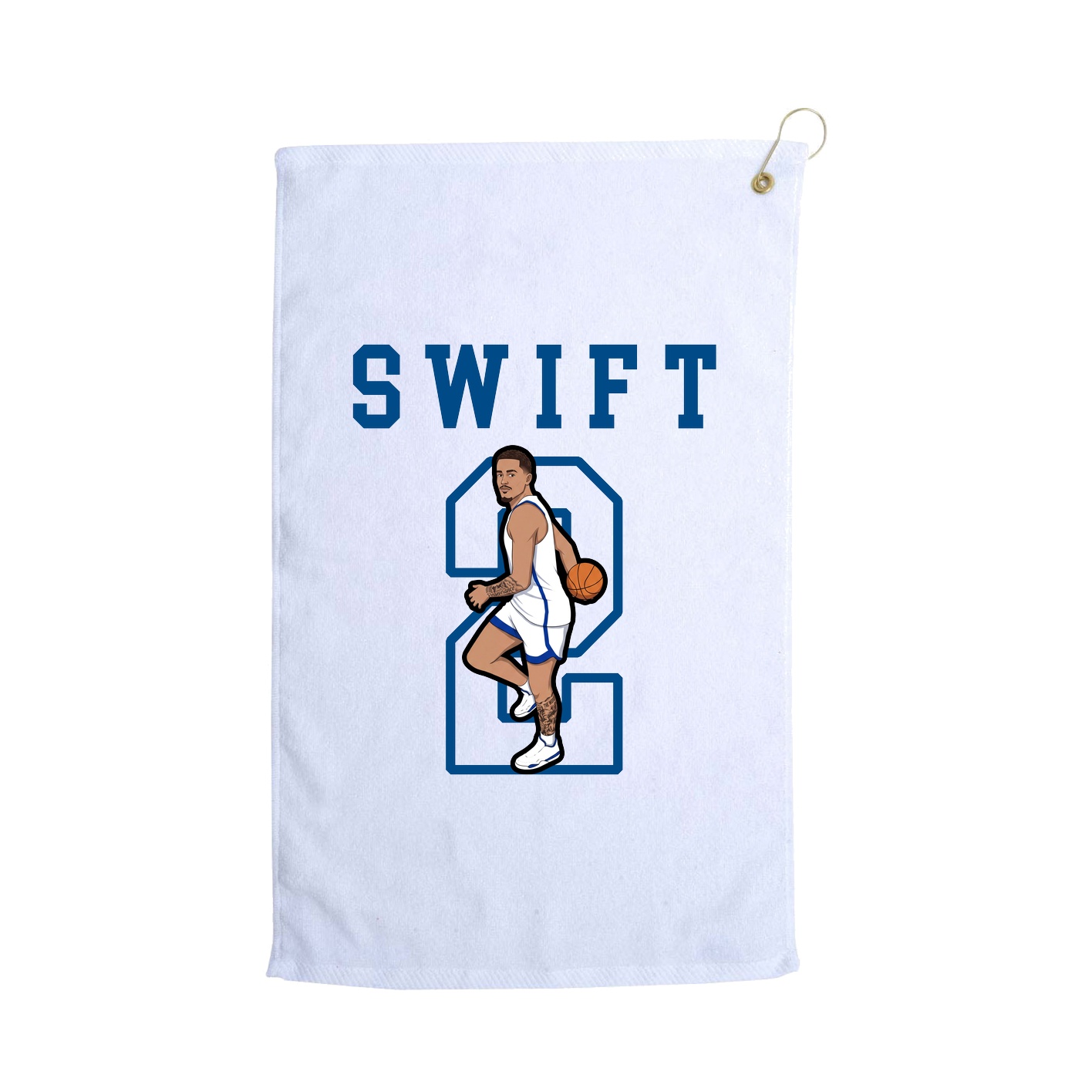 Golf Towel — Shirsey in White