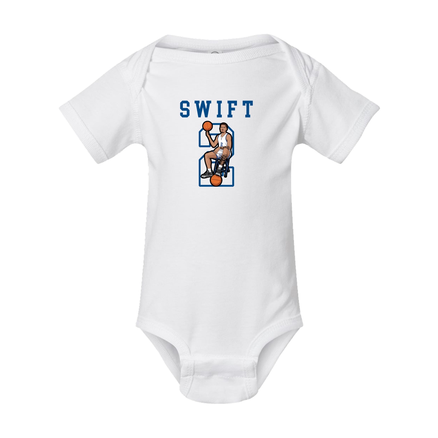 Baby Onesie — Shirsey in White