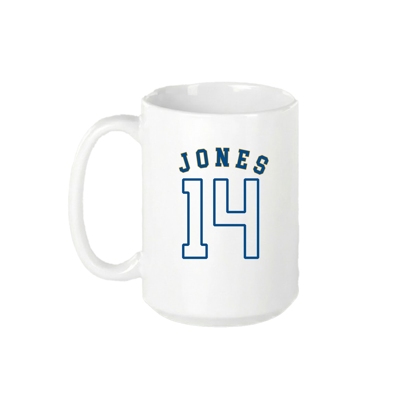 15oz Coffee Mug — Shirsey Arch in White