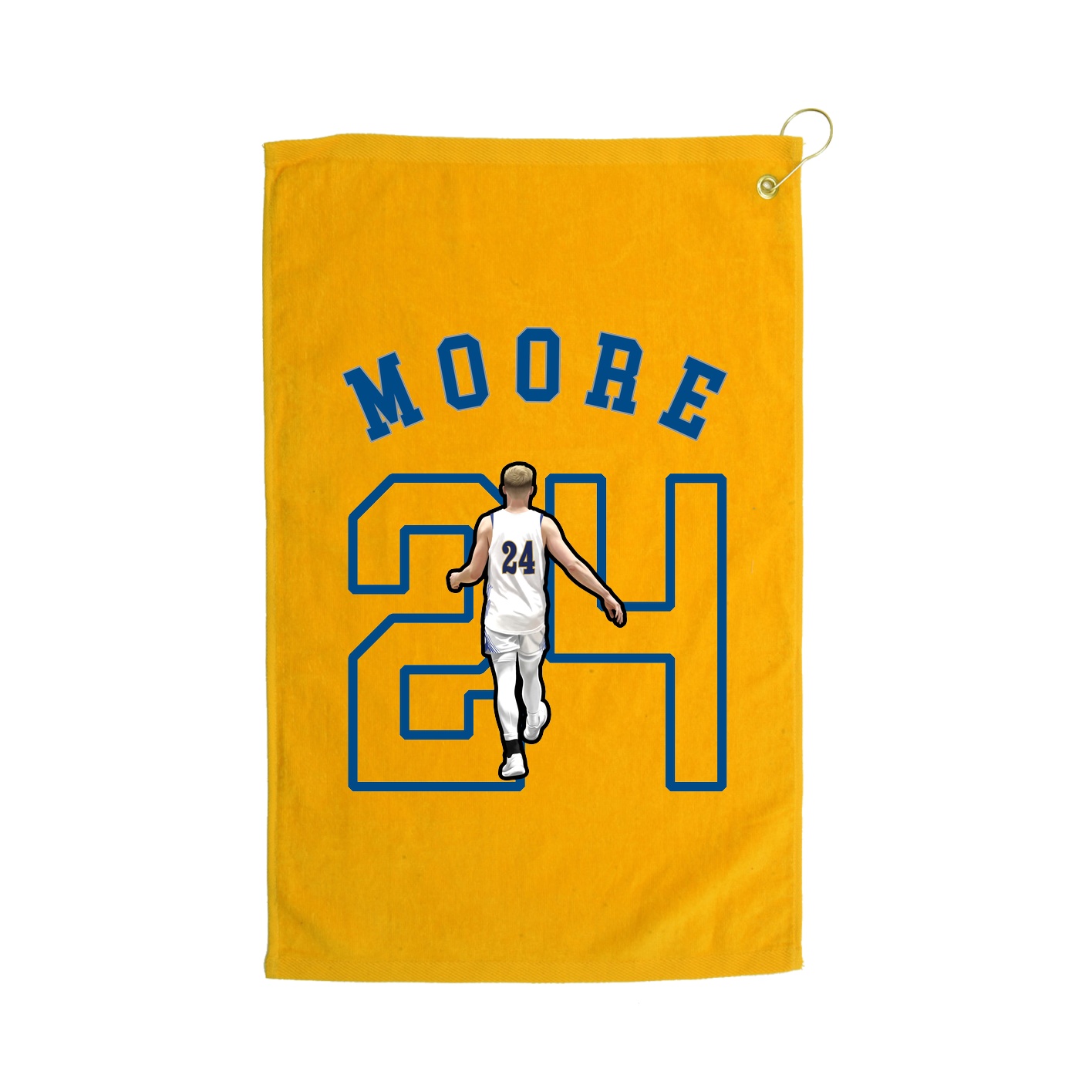 Golf Towel — Shirsey Arch in Gold