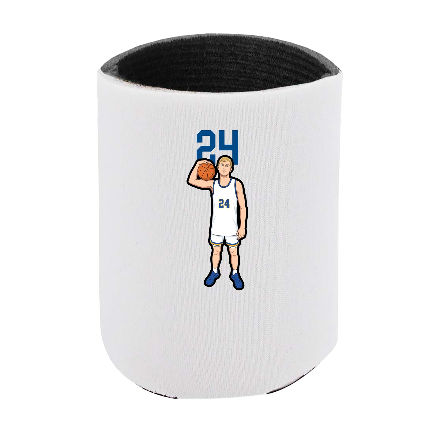Can Holder — Number Top in White
