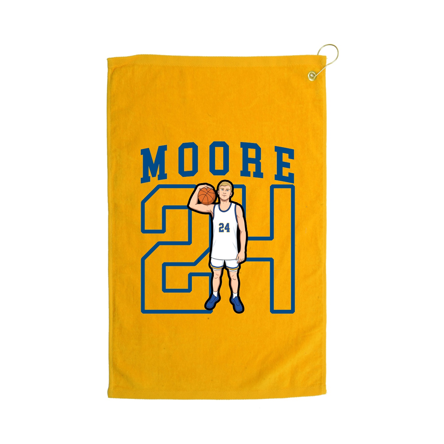 Golf Towel — Shirsey in Gold