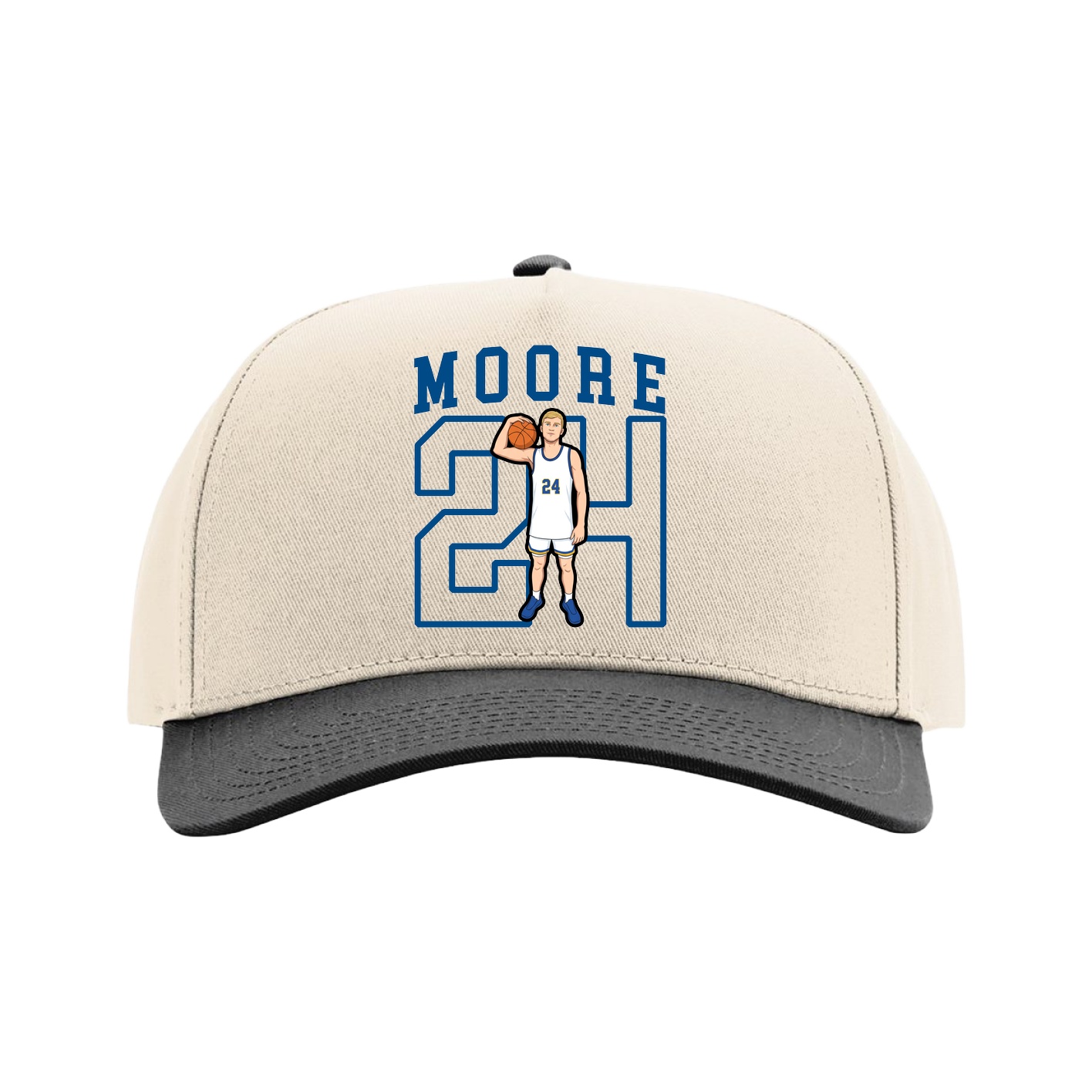 Full Fabric Five-Panel Champ Cap