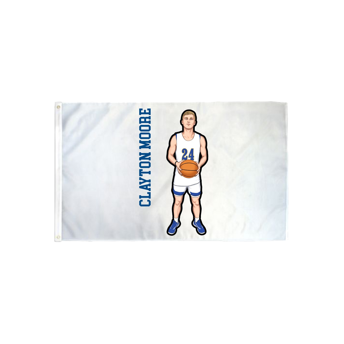 3x5 Flag — Name Vertical in Classic