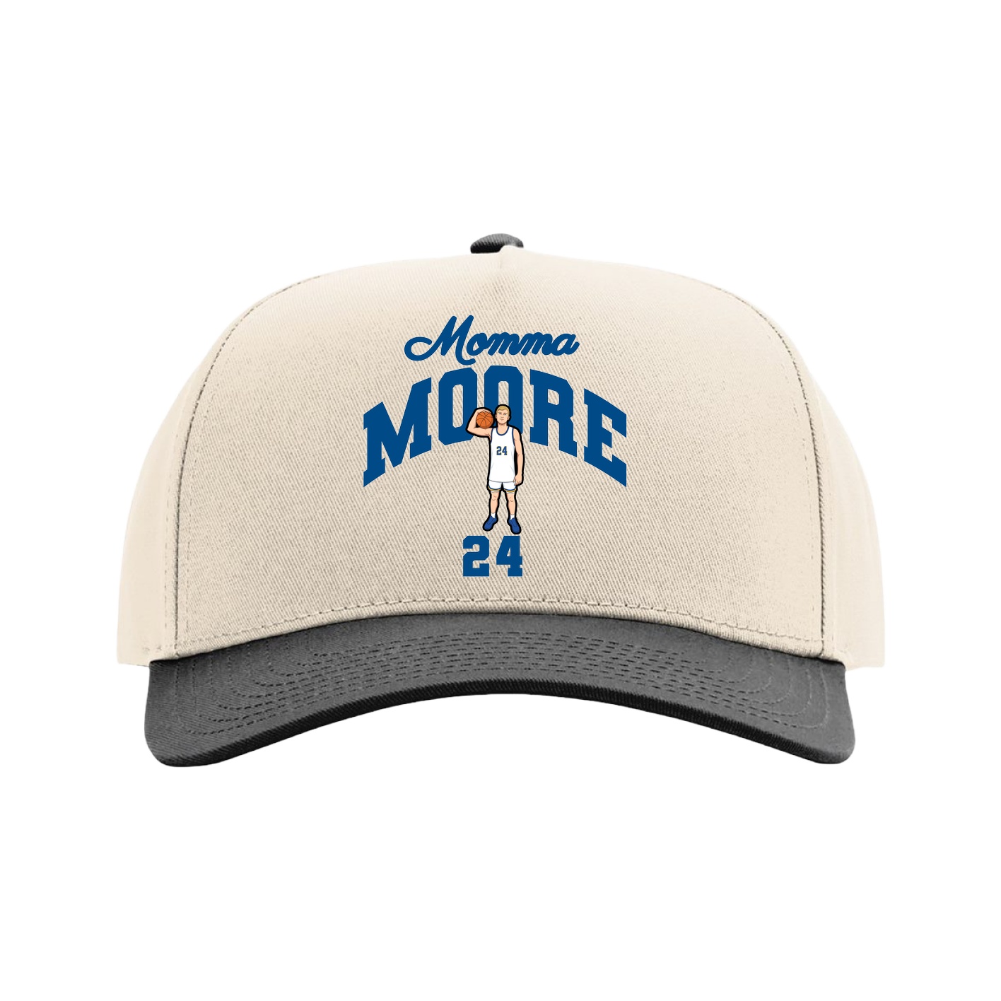 Full Fabric Five-Panel Champ Cap