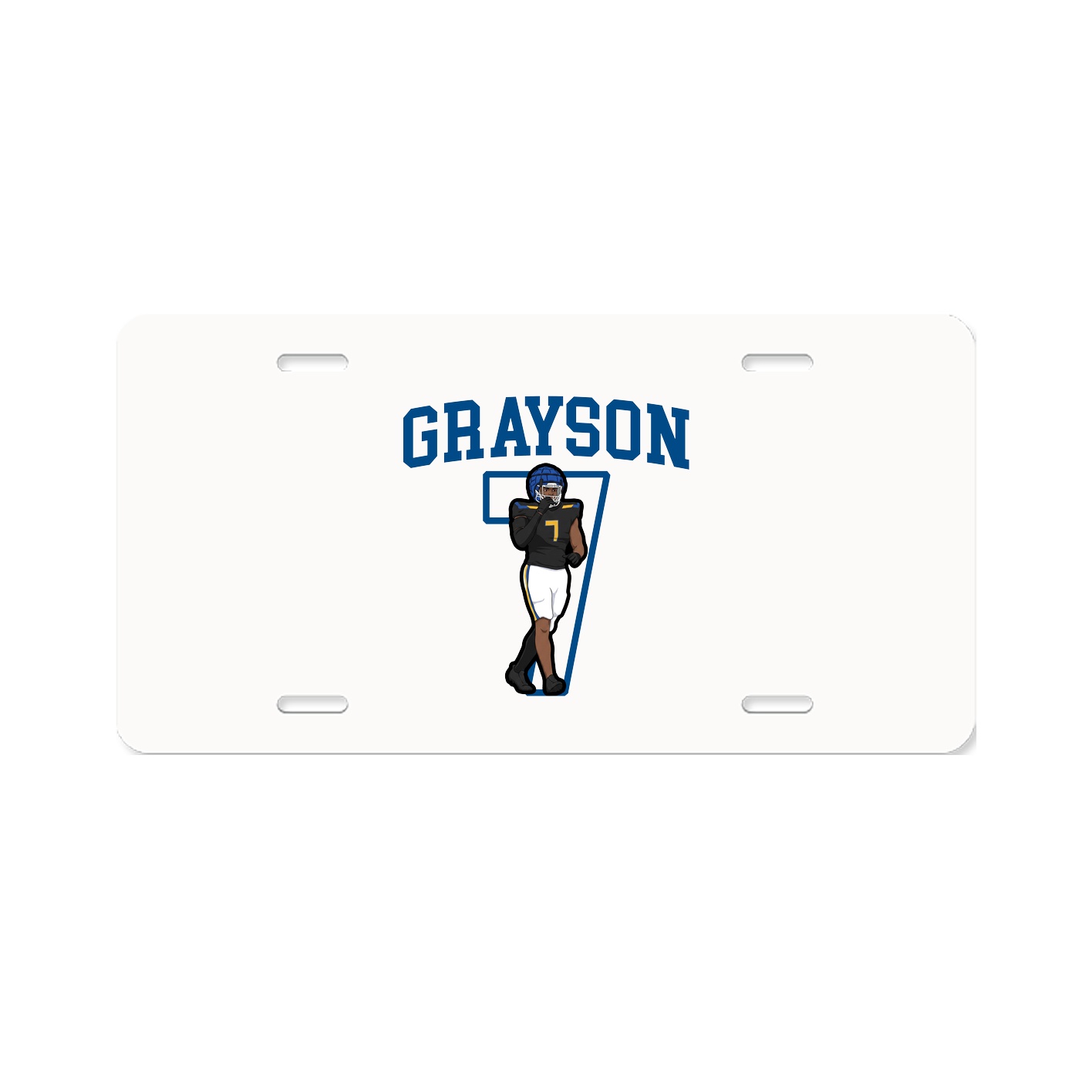 License Plate — Shirsey in Classic