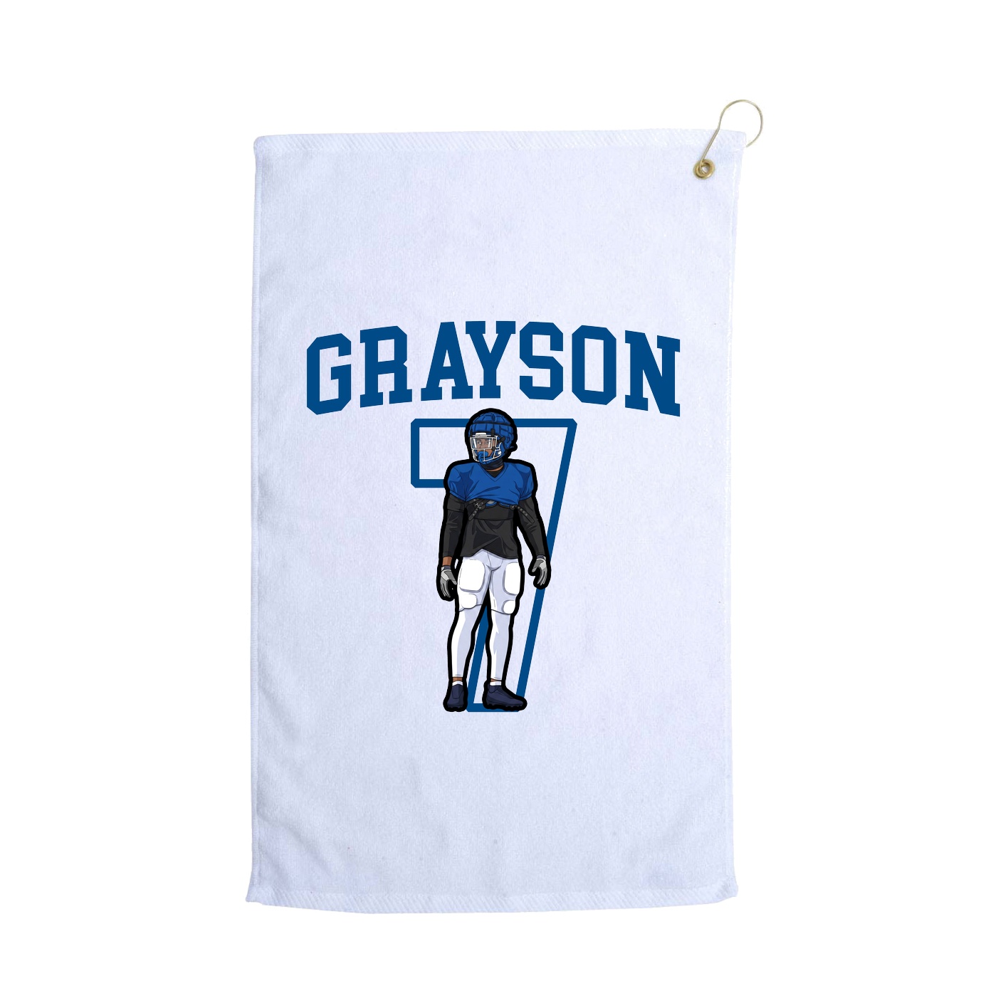 Golf Towel — Shirsey in White