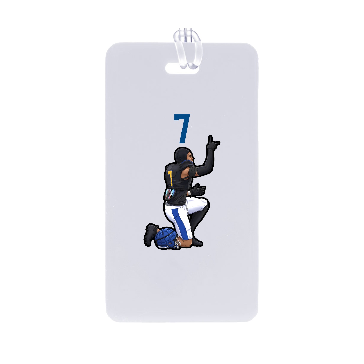 Bag Tag — Number Top in Classic