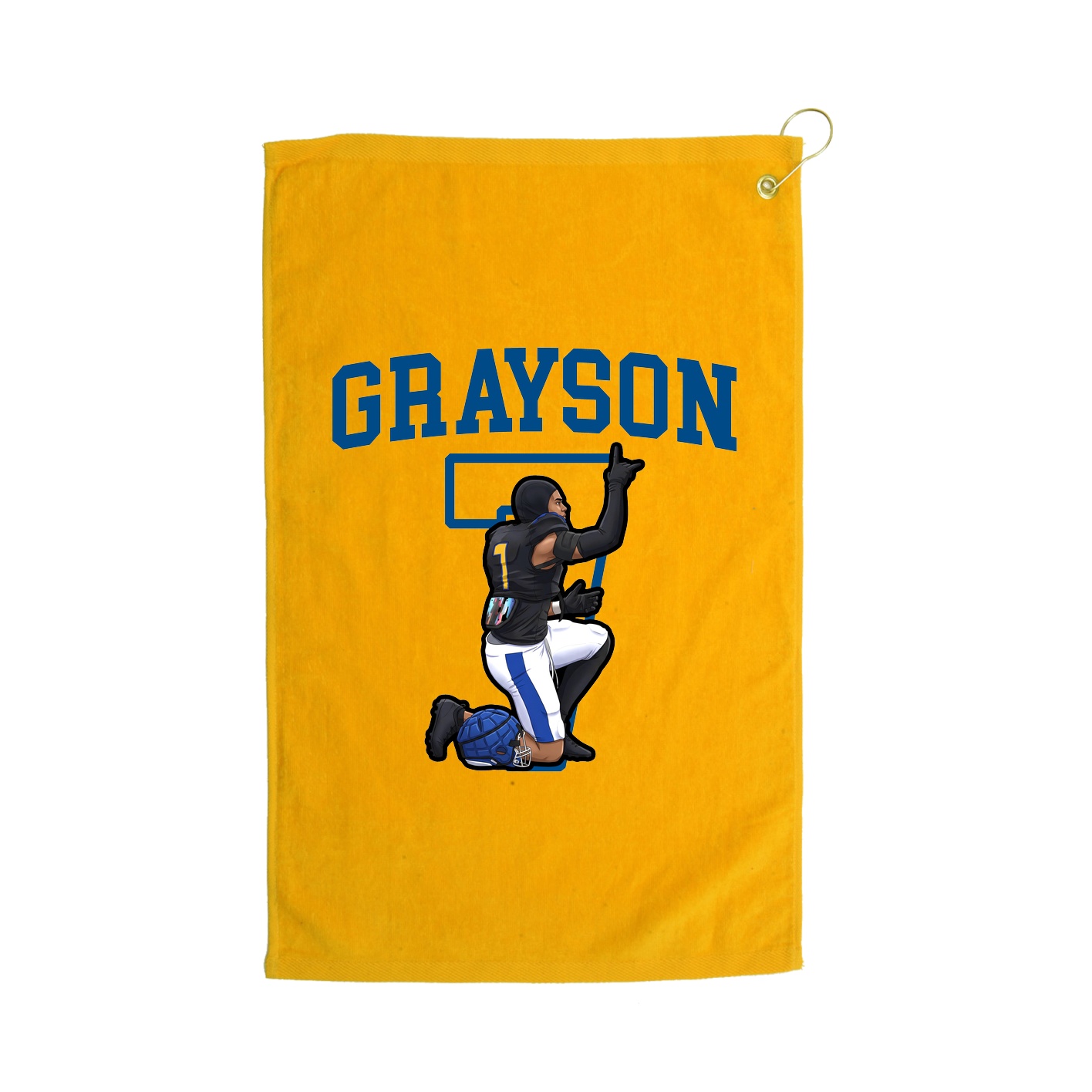 Golf Towel — Shirsey in Gold