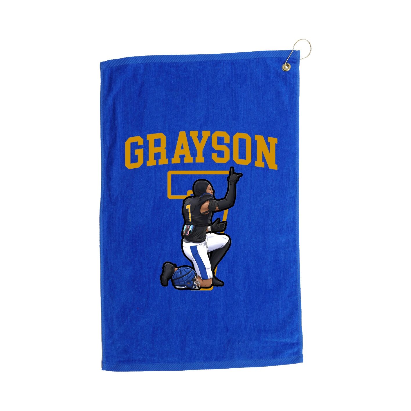Golf Towel — Shirsey in Royal