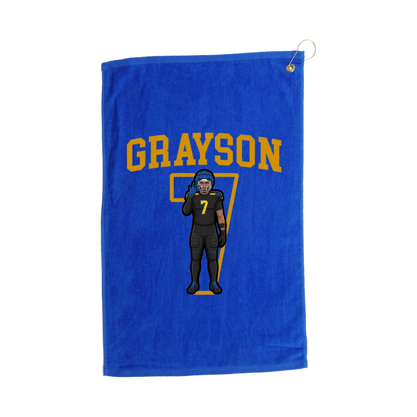 Golf Towel — Shirsey in Royal