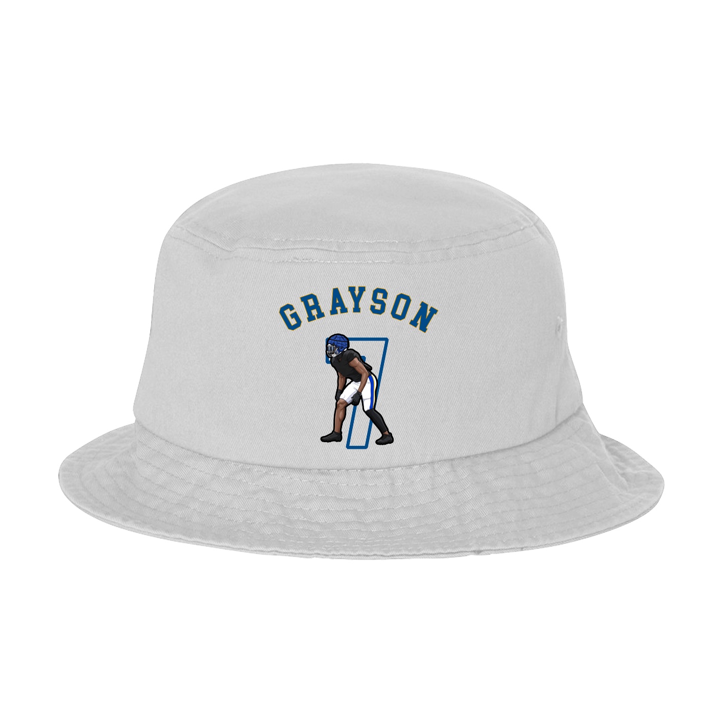 Bucket Cap — Shirsey Arch in White