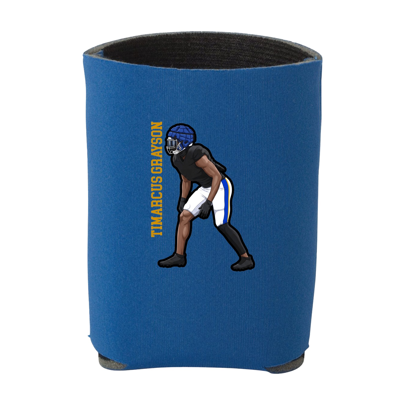 Can Holder — Name Vertical in Royal