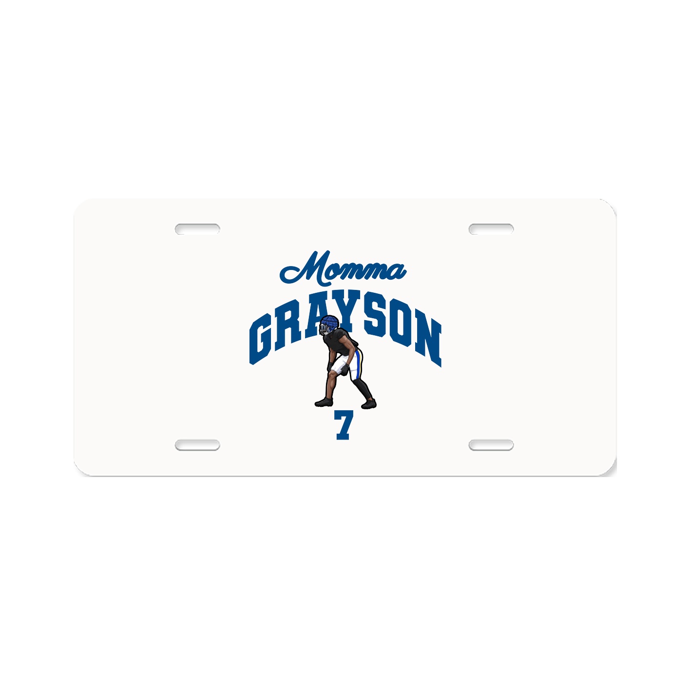 License Plate — Mothers Day Arch in Classic