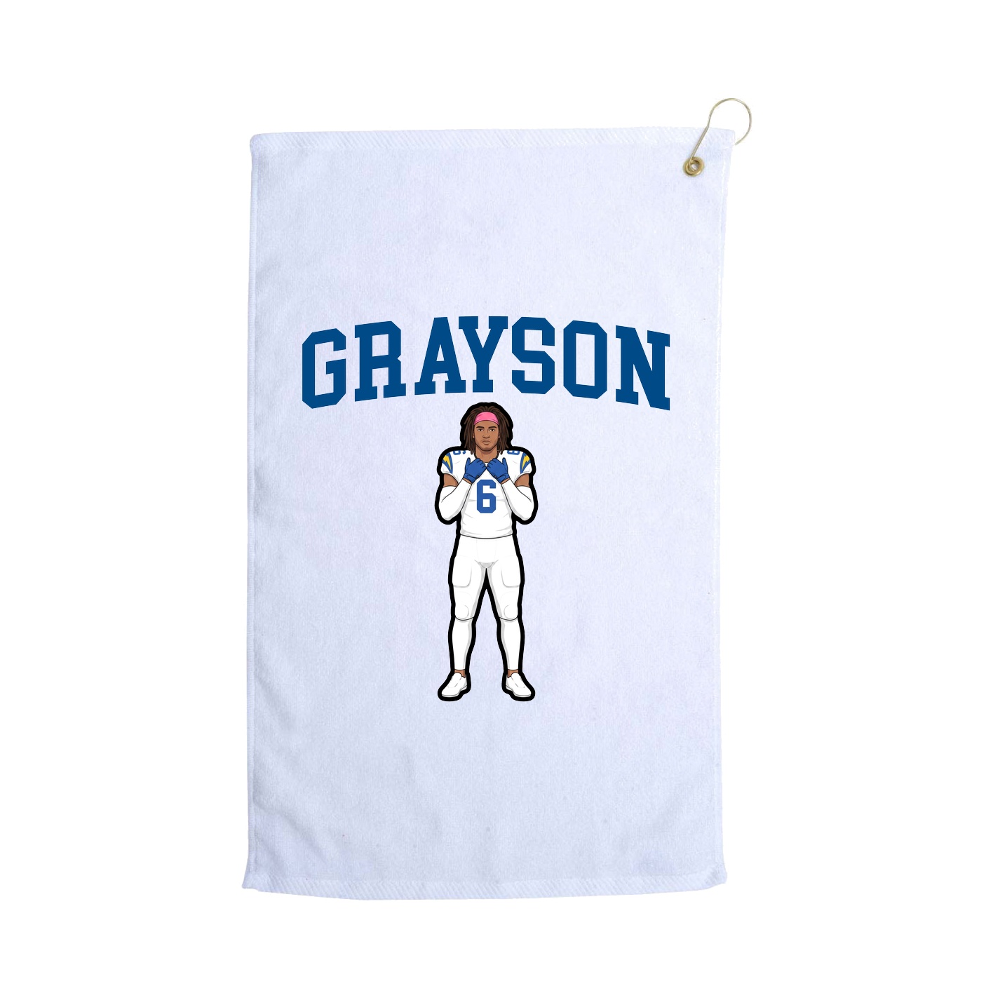 Golf Towel — Shirsey in White