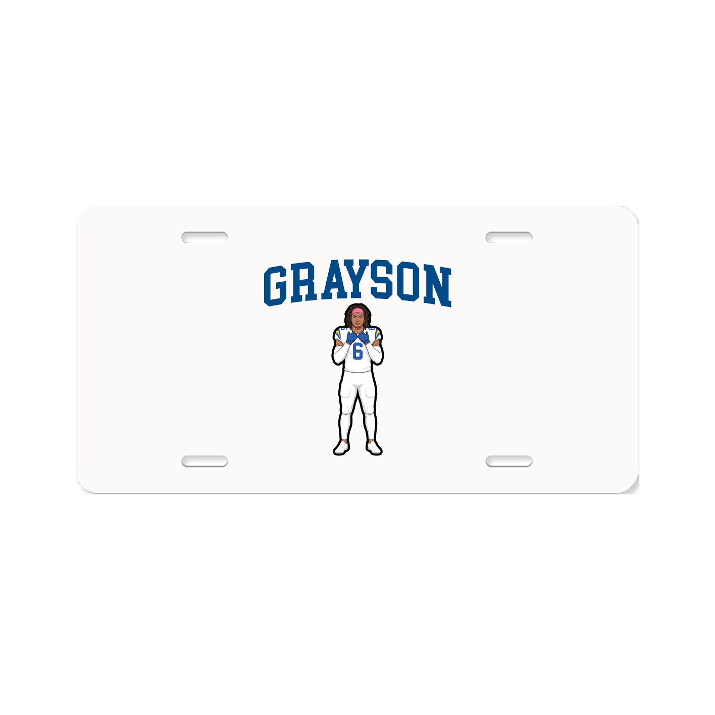 License Plate — Shirsey in Classic