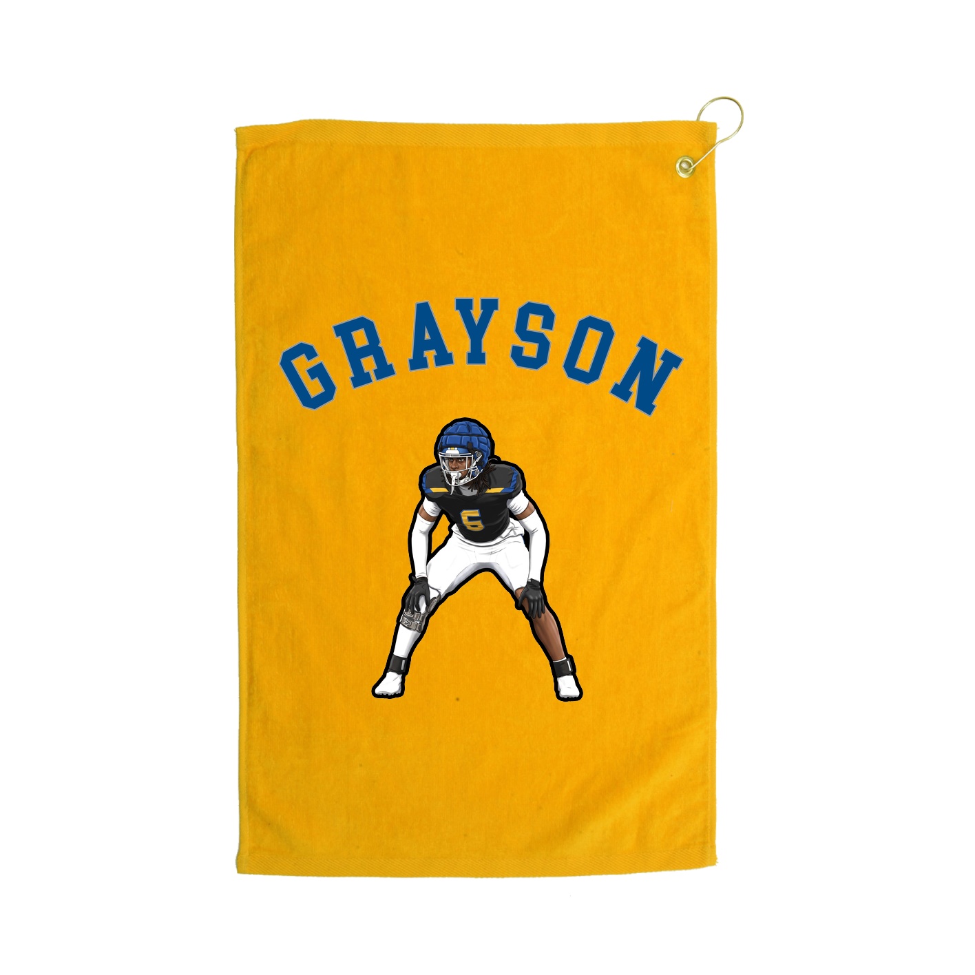 Golf Towel — Shirsey Arch in Gold