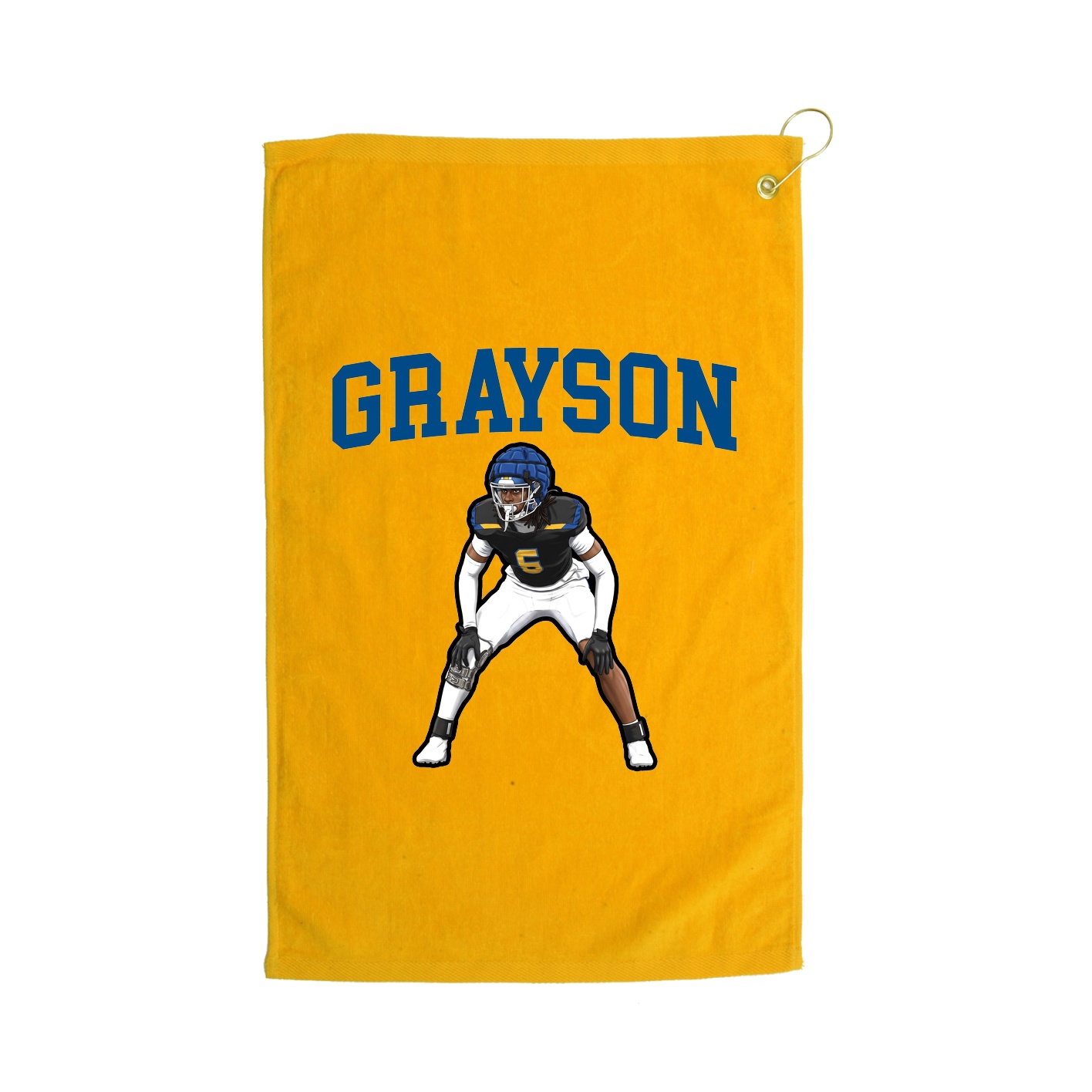 Golf Towel — Shirsey in Gold