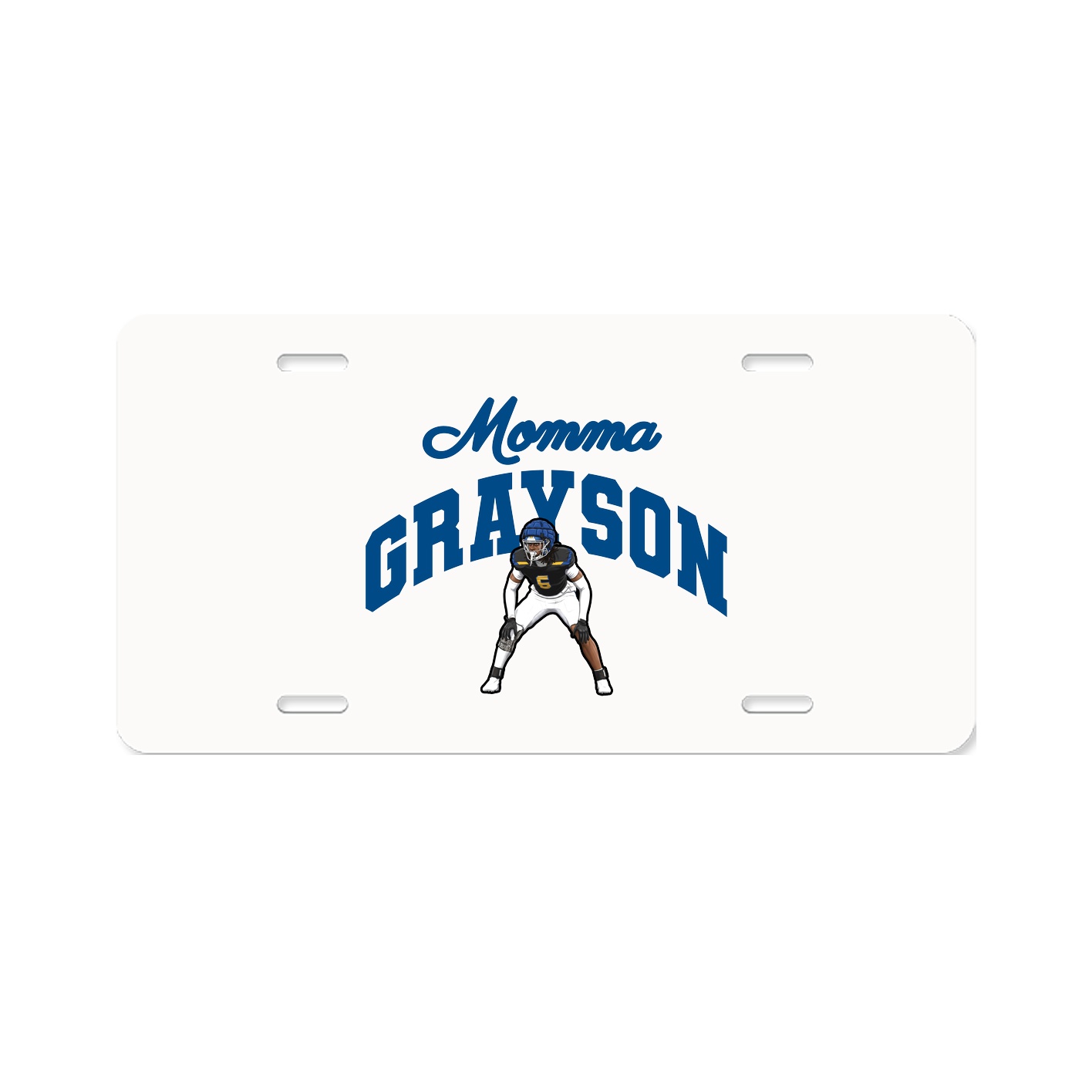 License Plate — Mothers Day Arch in Classic