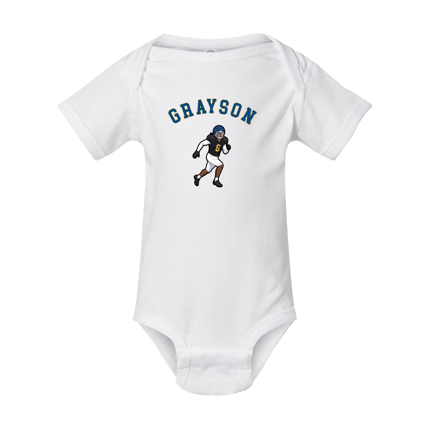 Baby Onesie — Shirsey Arch in White