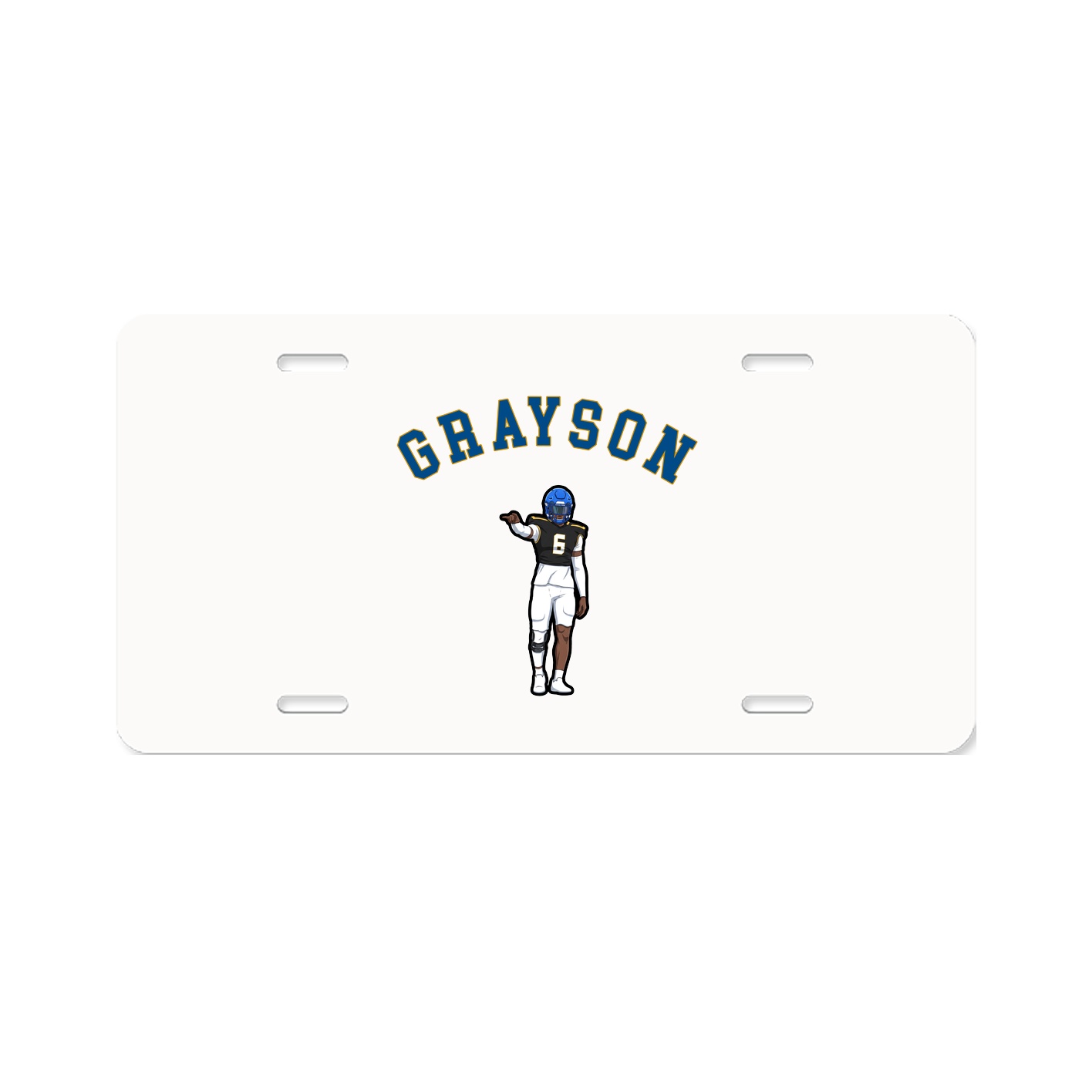 License Plate — Shirsey Arch in Classic