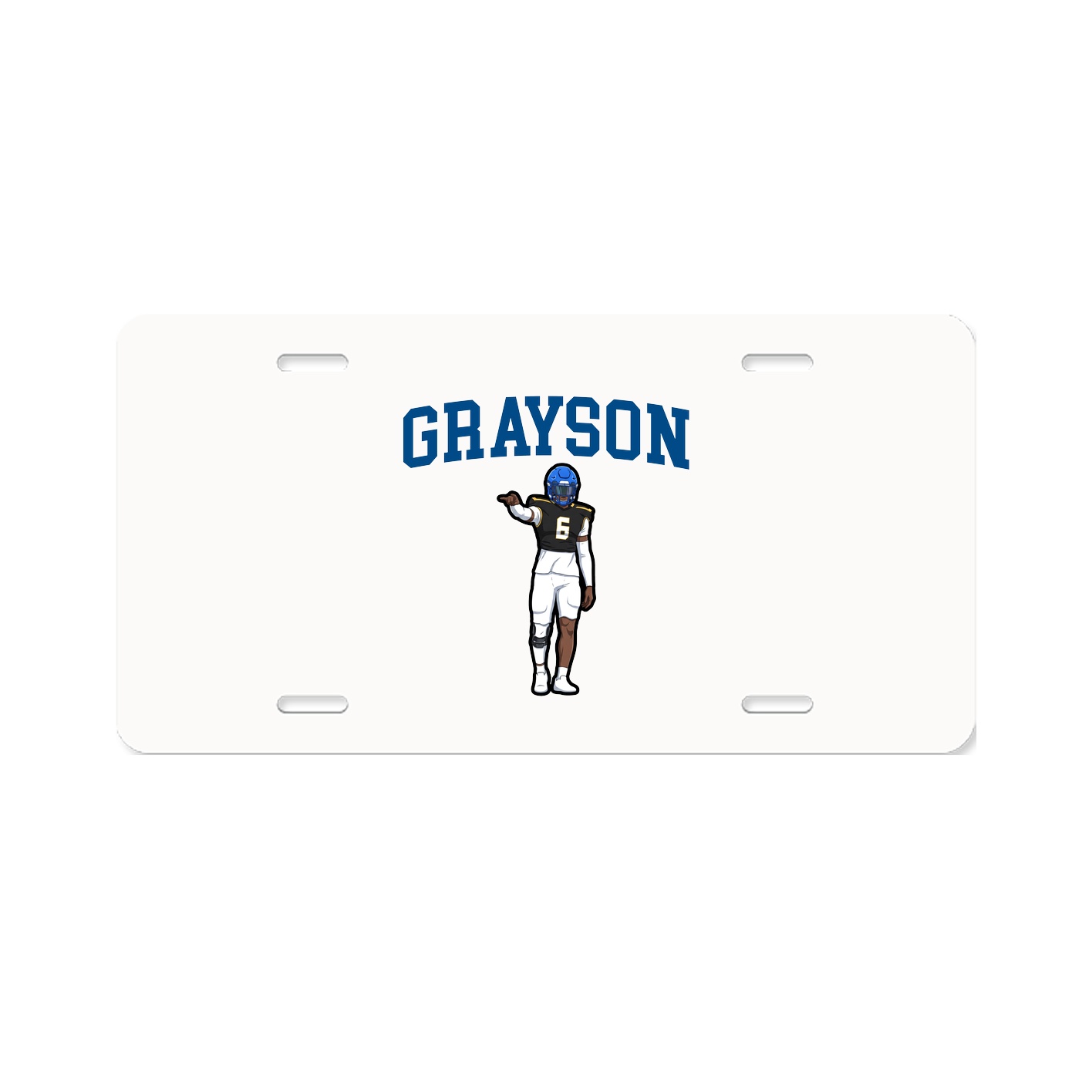 License Plate — Shirsey in Classic