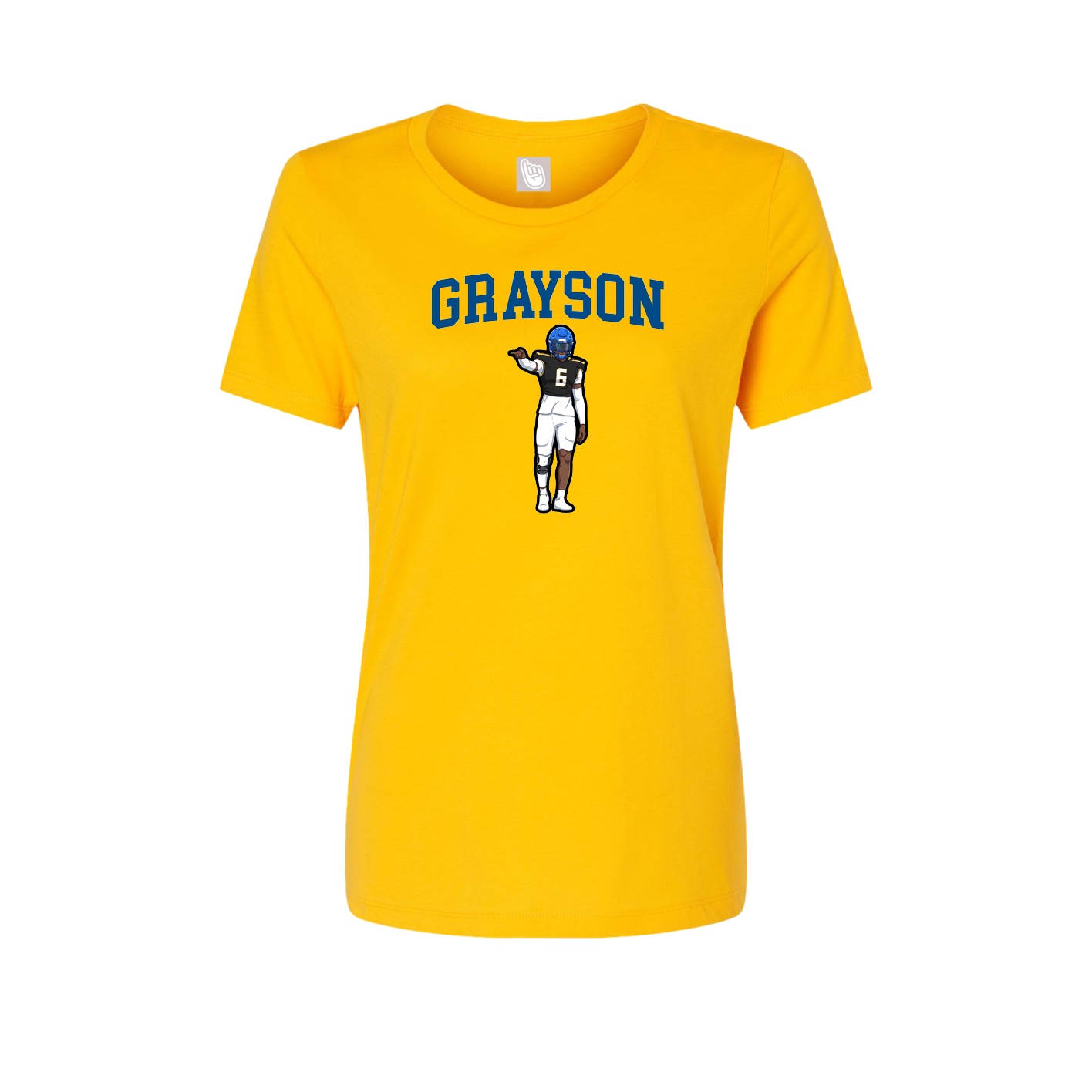 Womens Tee — Shirsey in Gold