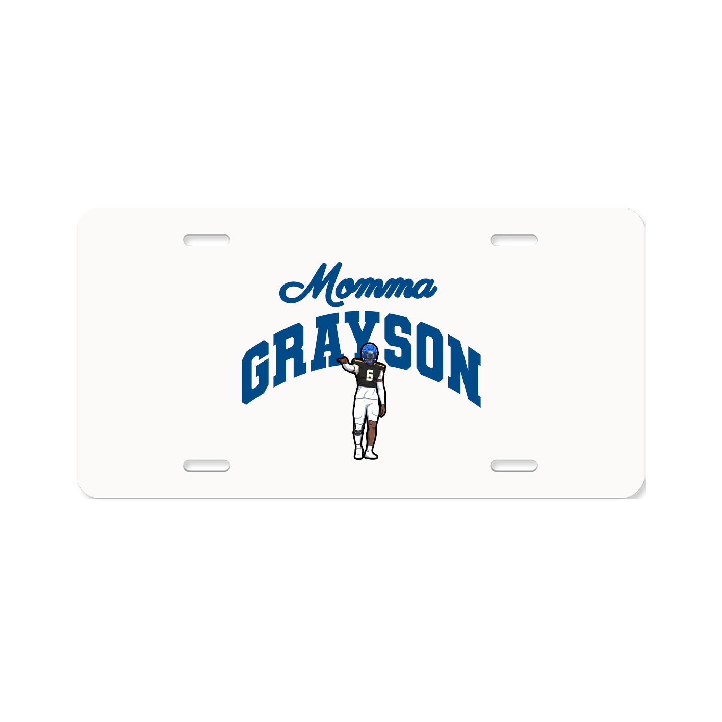 License Plate — Mothers Day Arch in Classic