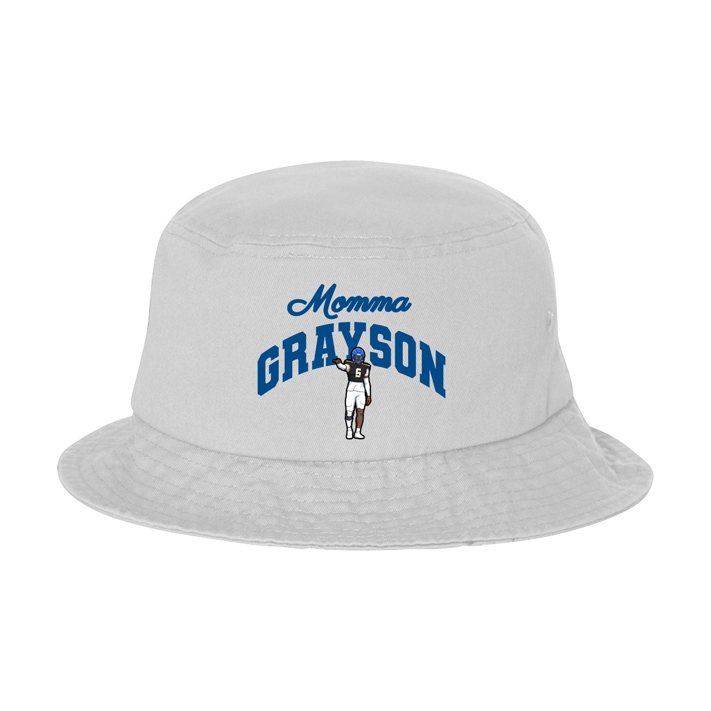 Bucket Cap — Mothers Day Arch in White