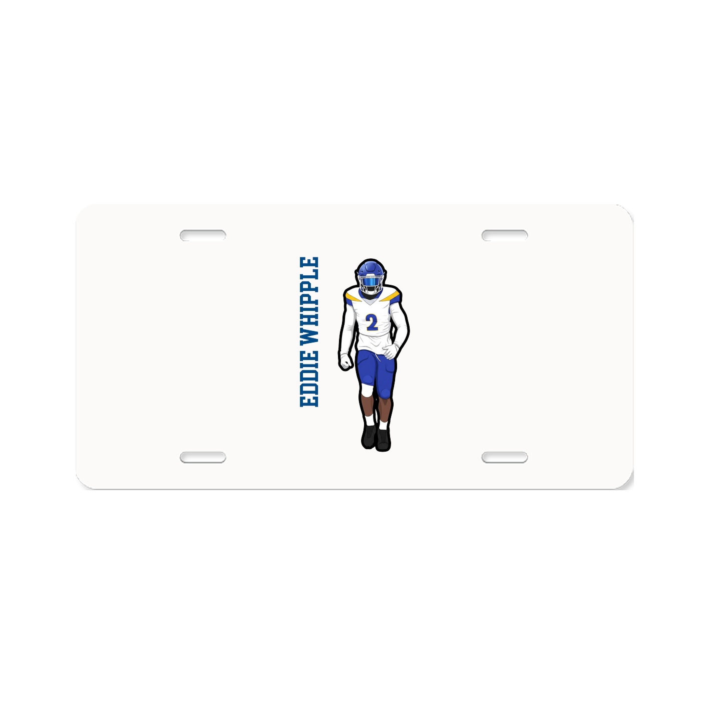 Aluminum License Plate